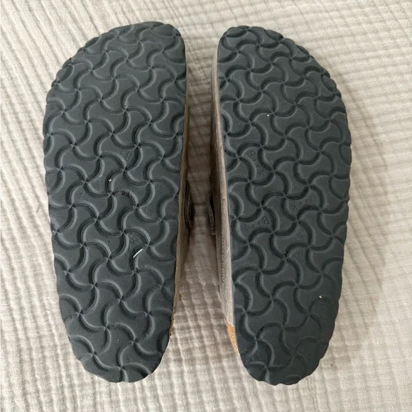 Birkenstock Bostons, Gray/Taupe - Picture 3 of 6